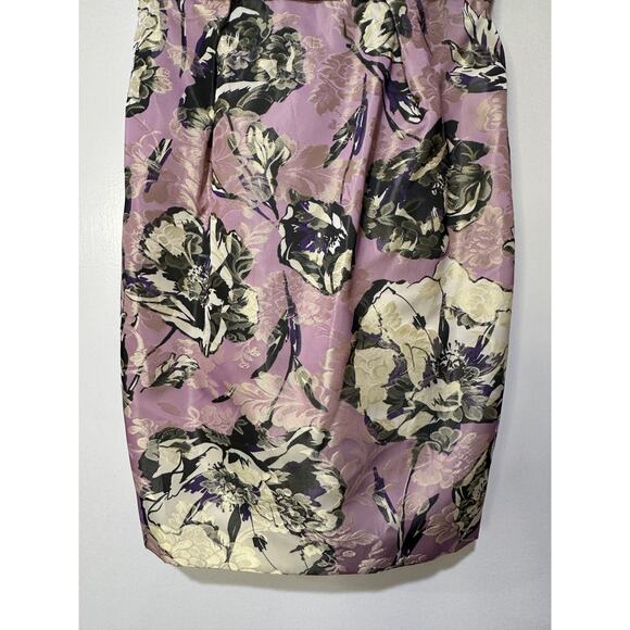 Vera Wang Lavender Label Strapless Floral Party Cocktail Dress Size 2 NWT - Picture 6 of 13